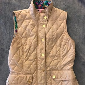 Lilly Pulitzer gold getaway best size small